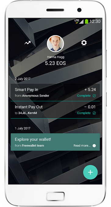 EOS Wallet for Android | Your smart EOS treasury | Freewallet