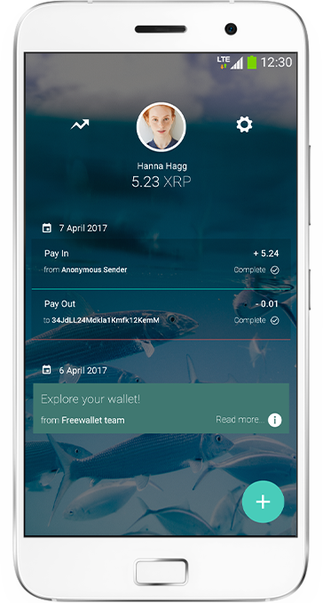 Freewallet Ripple app