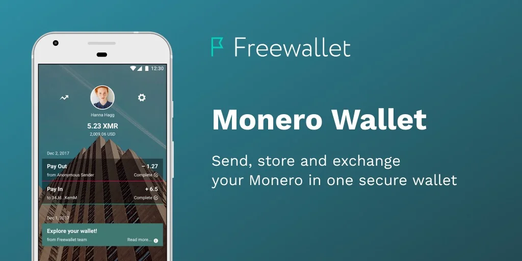 Online Monero Wallet for iOS and Android