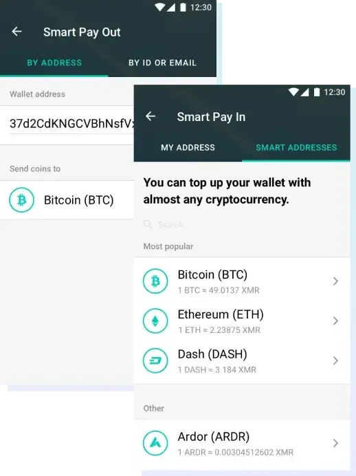 Bitcoin Cash Wallet preview