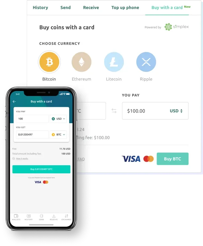 How to buy cryptocurrency in Crypto Wallet