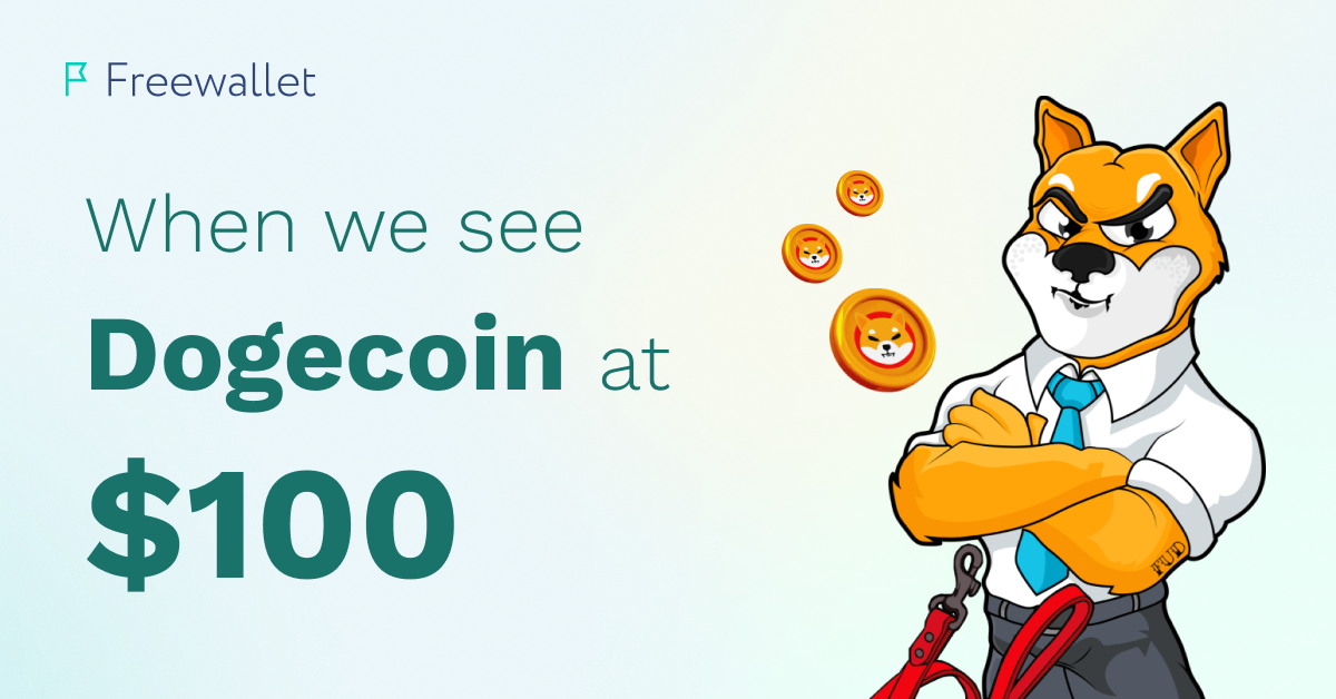Can Dogecoin Reach 100 Or 1000 Freewallet