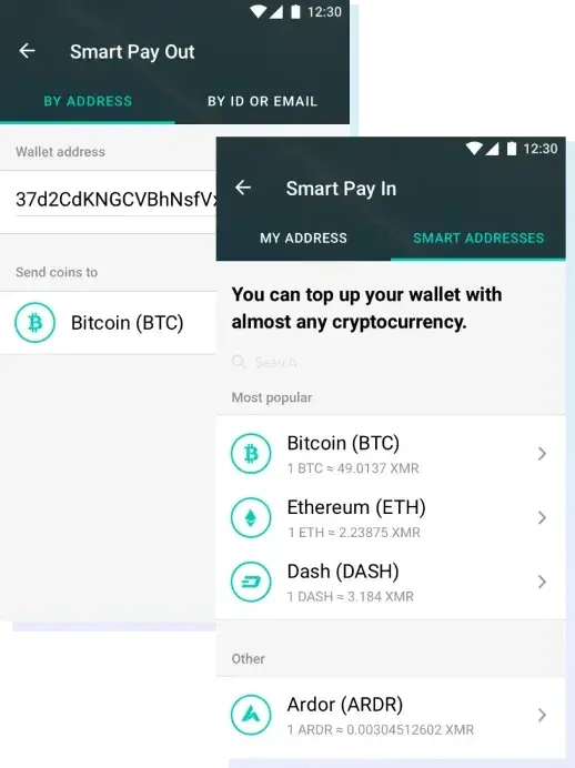 Bitcoin Wallet preview